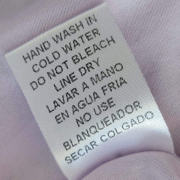 Entro Off Shoulder Tiered Plisse Pleated Midi Dresa Floral Lavender & Pink MD - Picture 9 of 10